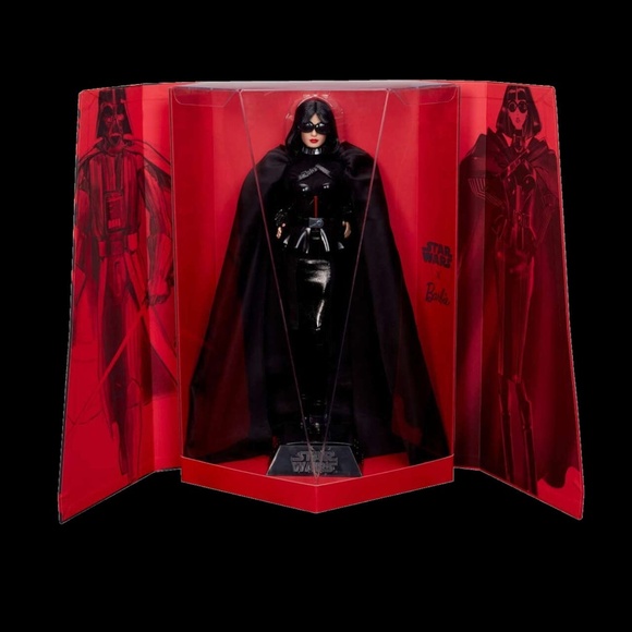 Darth Vader Barbie unopened - Picture 4 of 8